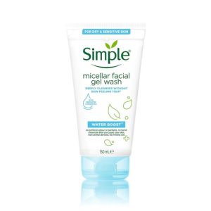 ژل شستشوی پوست چرب سیمپل Simple حجم 150 میلی لیتر