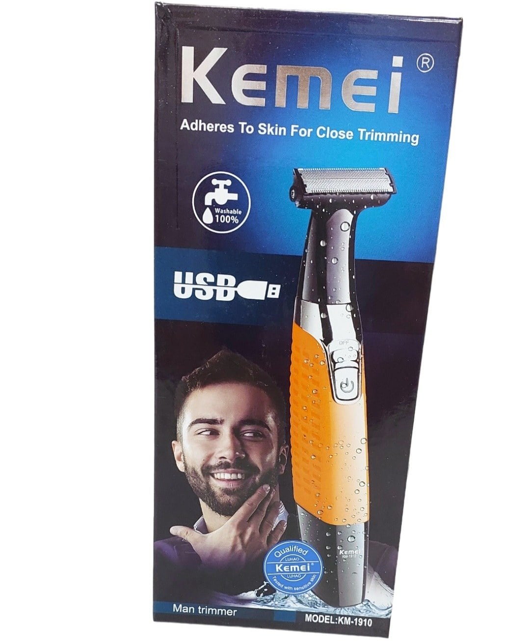 ماشین اصلاح کیمی شارژی مدل KM-1910