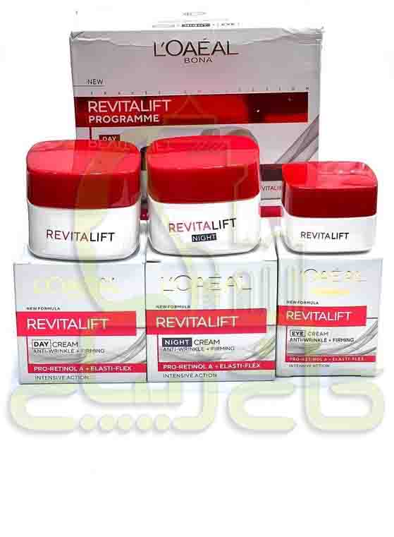 پک 3 تایی زیبایی Revitalift لورال پاریس Loreal