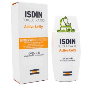ضد آفتاب ضد لک فلوئید اکتیو یونیفای بی رنگ ایزدین +SPF50
