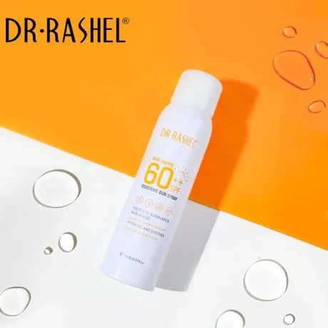اسپری ضد آفتاب دکتر راشل مدل Anti Aging SPF60