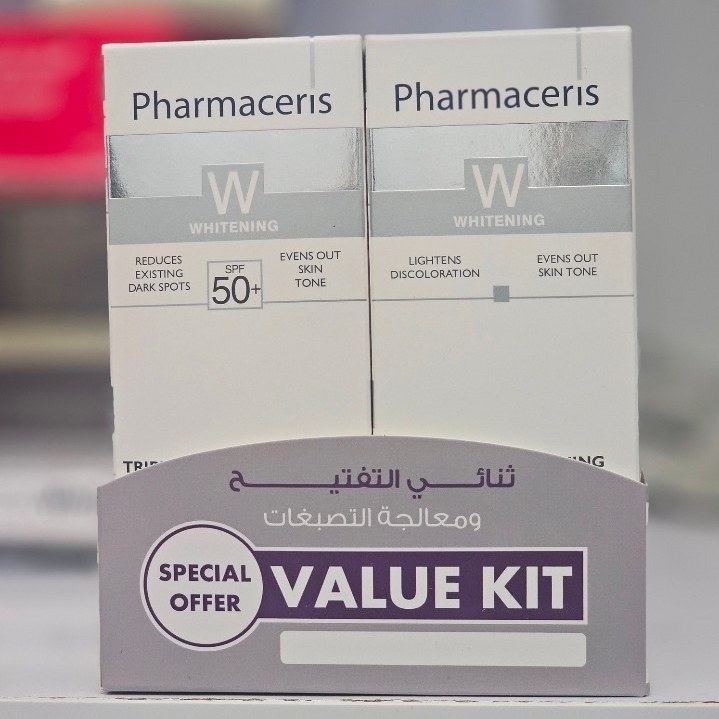 ست روز و شب ضدلک و روشن‌کننده فوق‌ تخصصی فارماسریز -Pharmaceris W